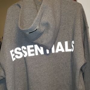 Fear of God Essentials Hoodie Dark Heather Grey 3M